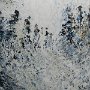 <I>Bleu de neige</I>, acrylique, 40"x30"